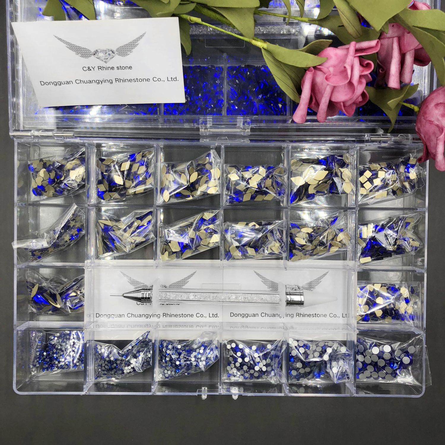 21box nail art rhinestone