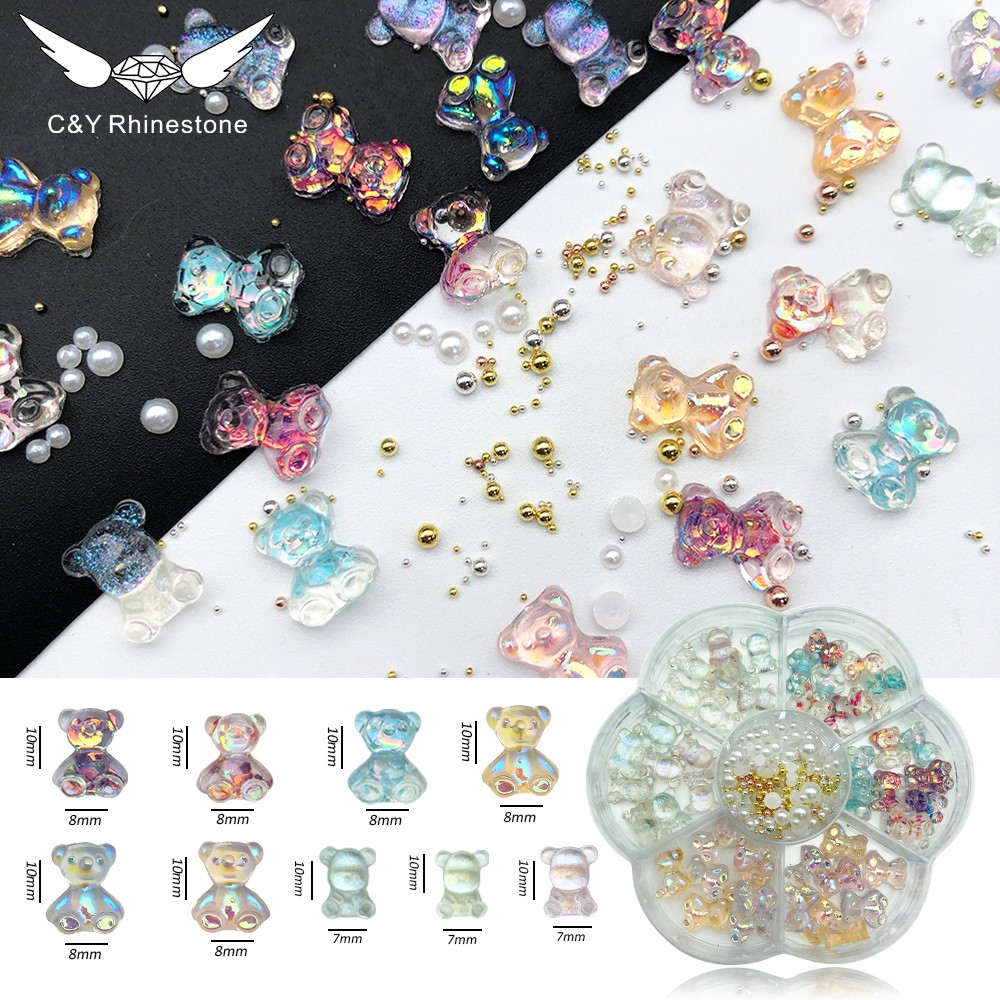 Bear Rhinestones (4)
