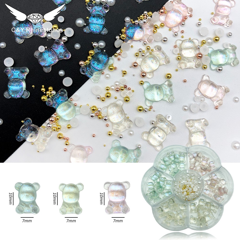Bear Rhinestones (5)