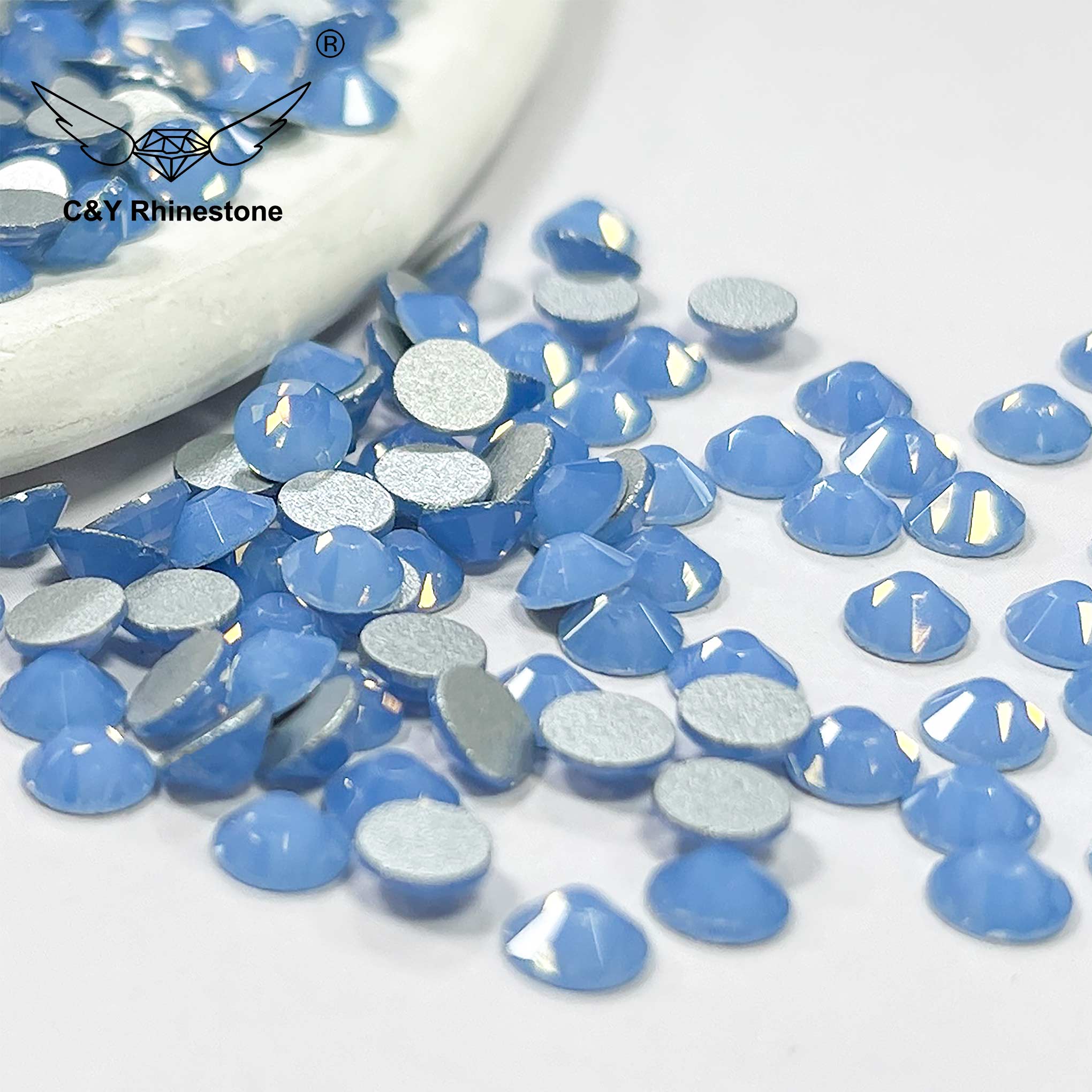 Blue Opal Rhinestones