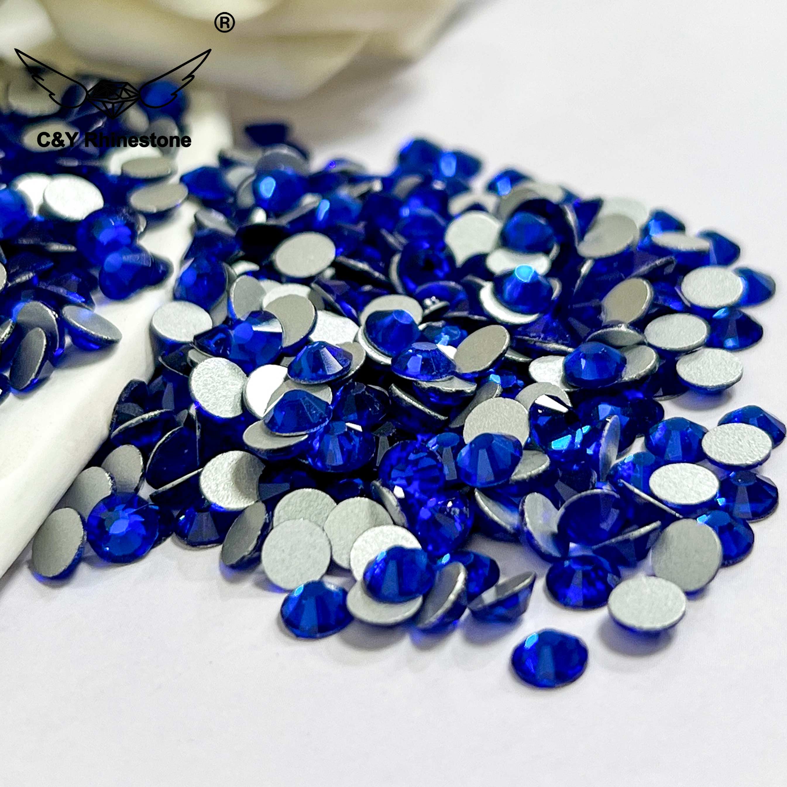 Blue Rhinestones