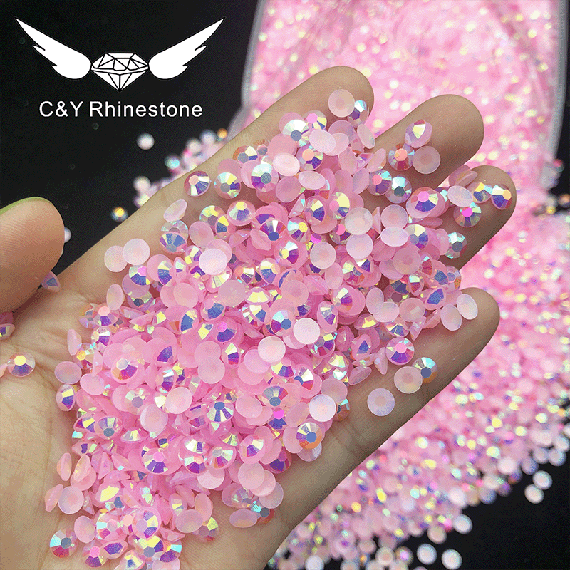 CY Flat Back Resin Rhinestones.1
