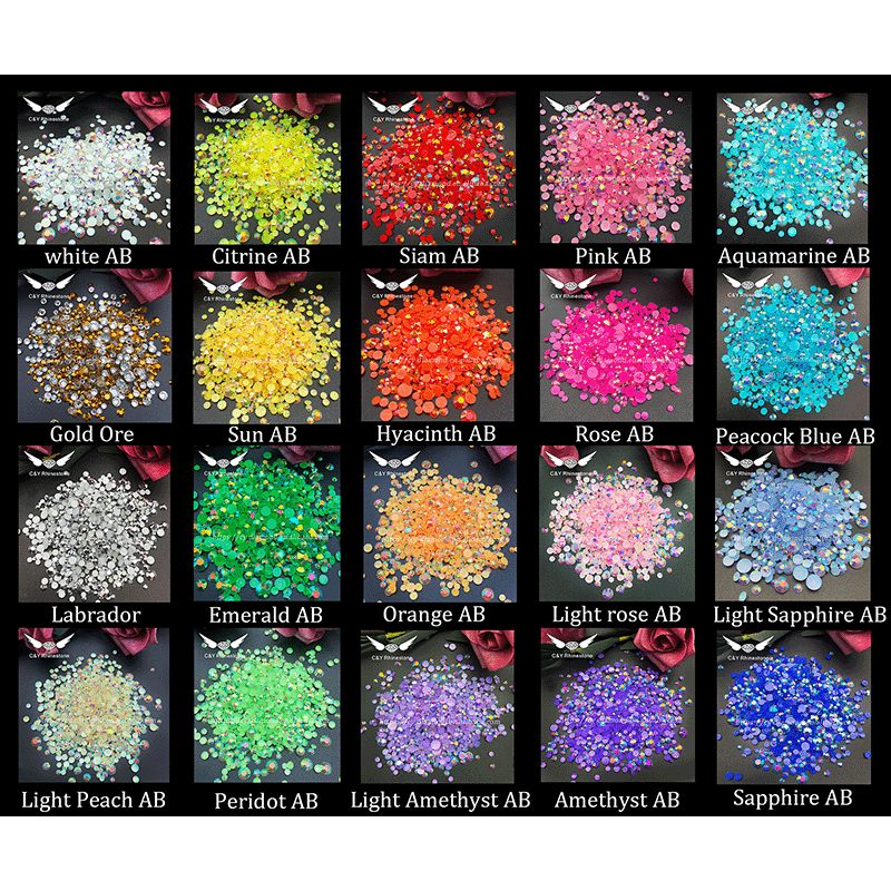 CY Flat Back Resin Rhinestones.2