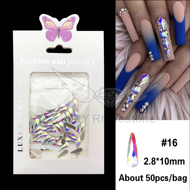CY rhinestone shapes AB.3