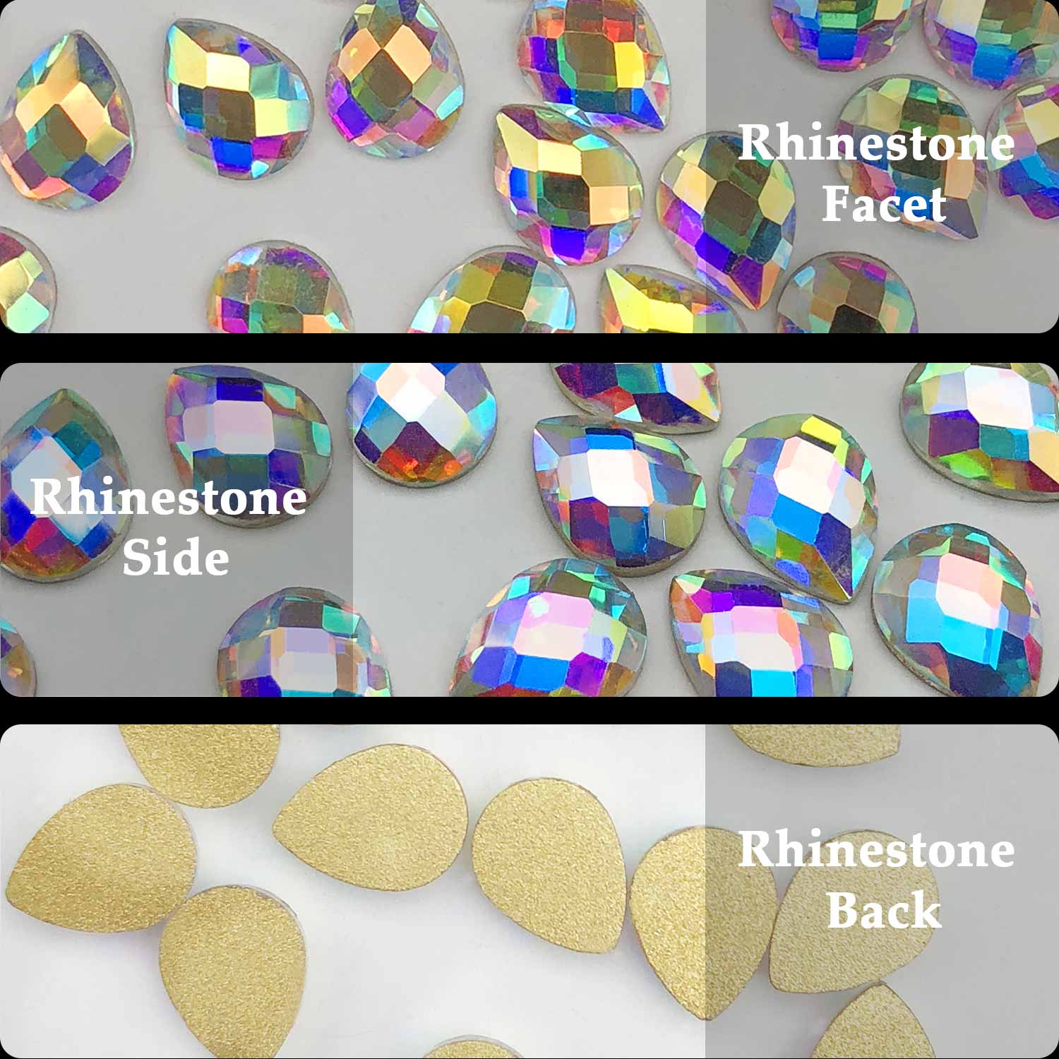 Drop Rhinestones (10)