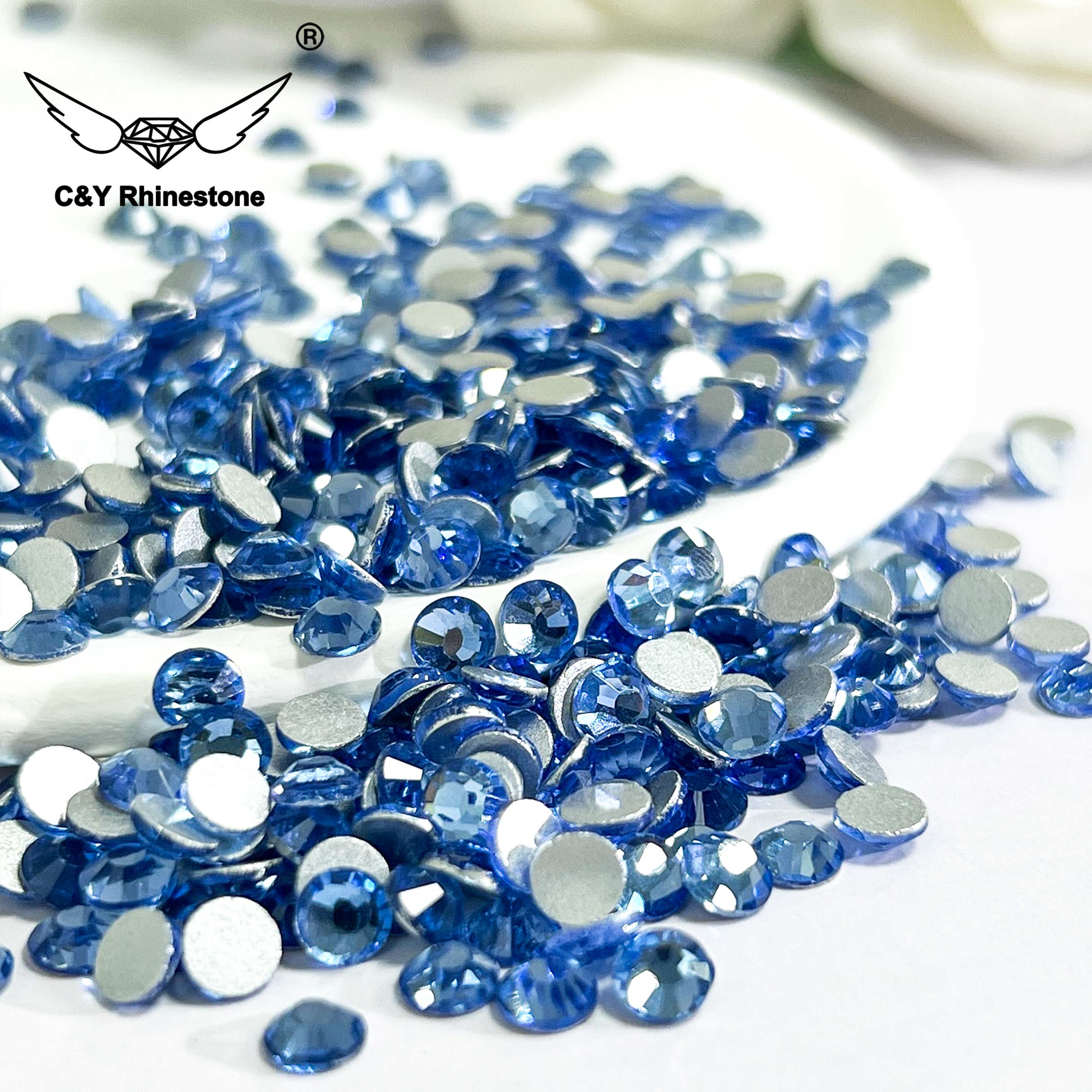 Light Sapphire rhinestones