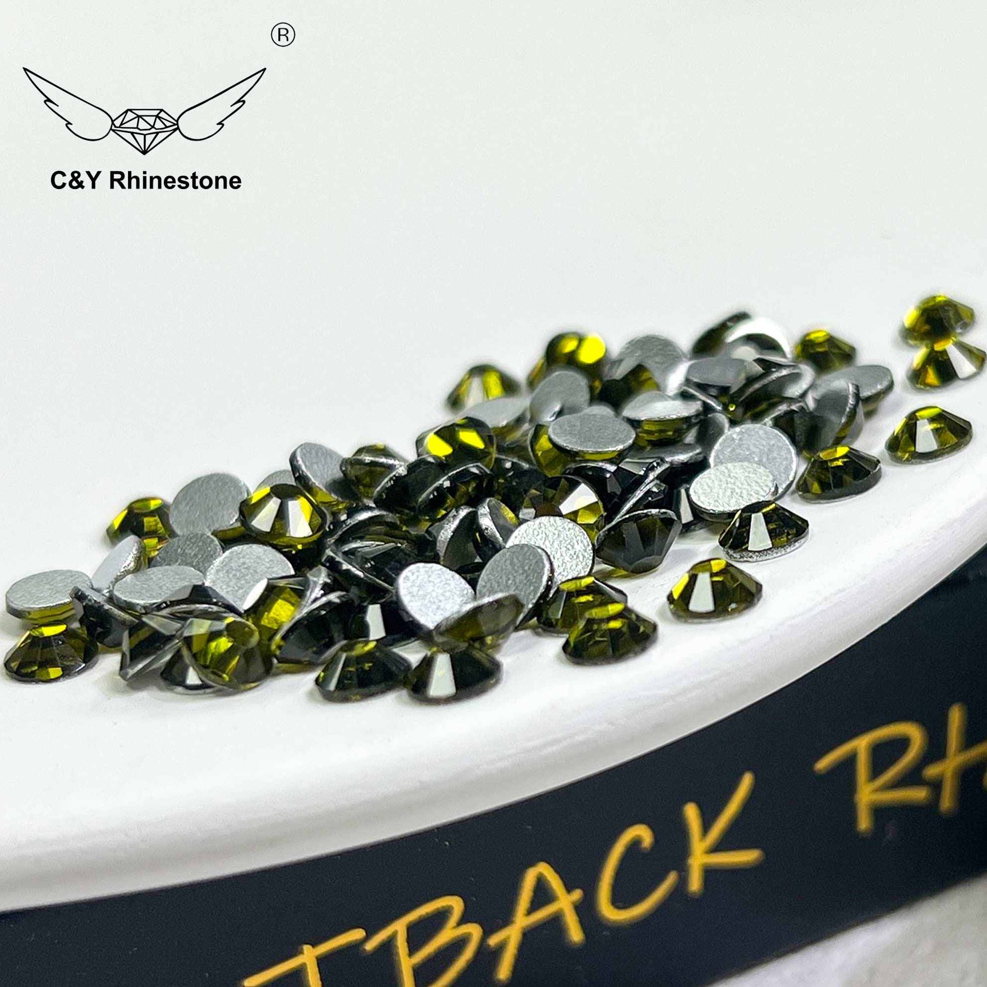 Olivine Rhinestones