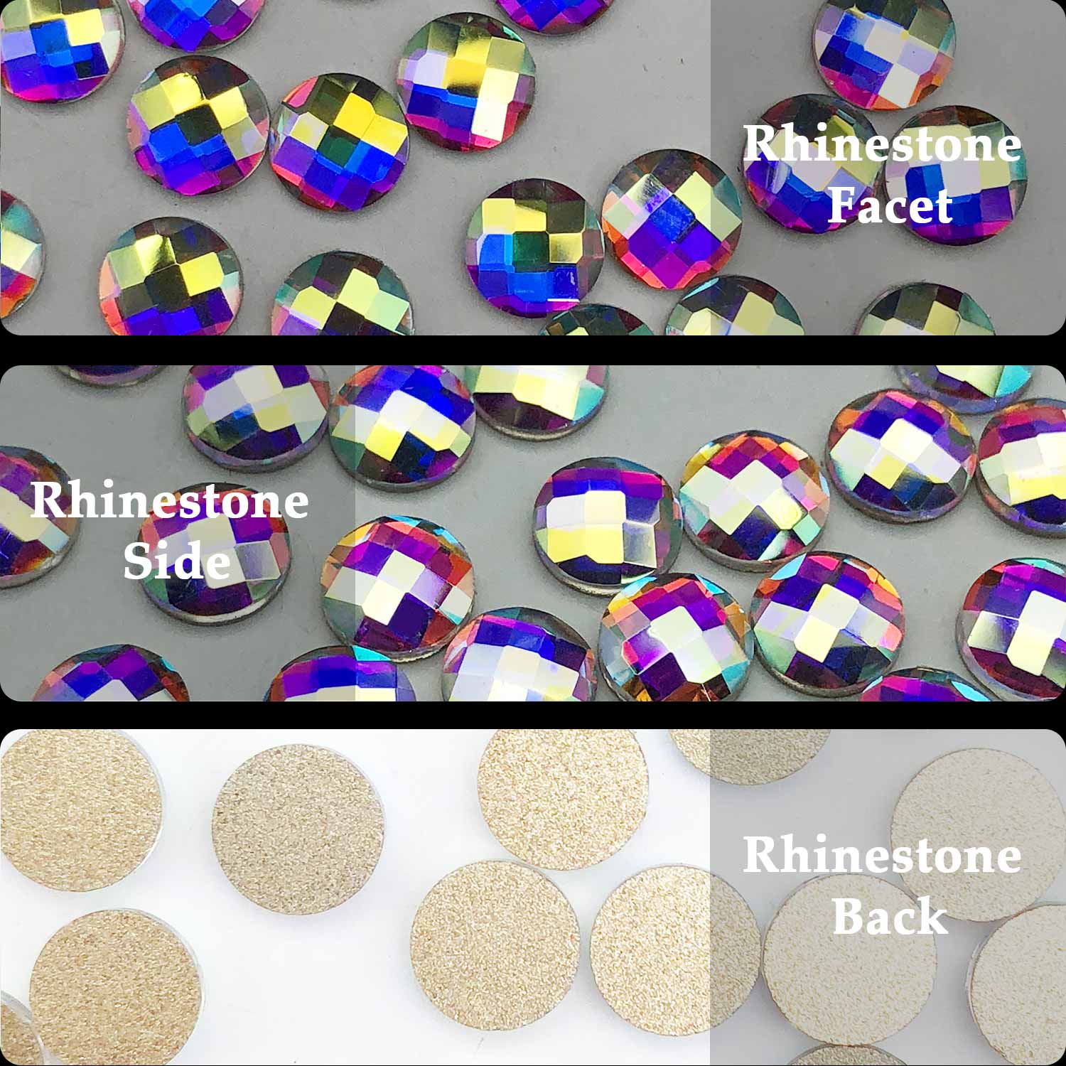 Round Rhinestones