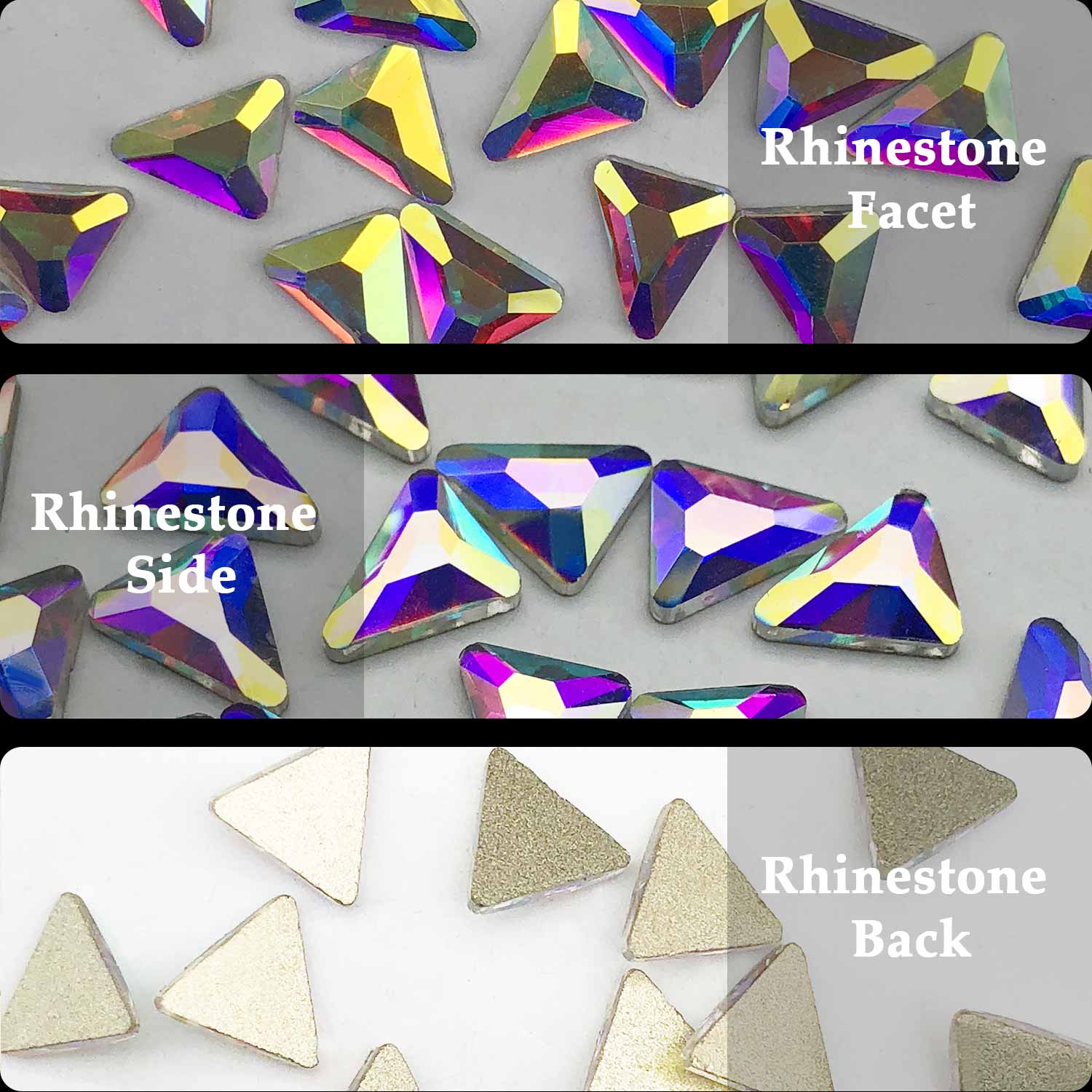 Triangle Rhinestones