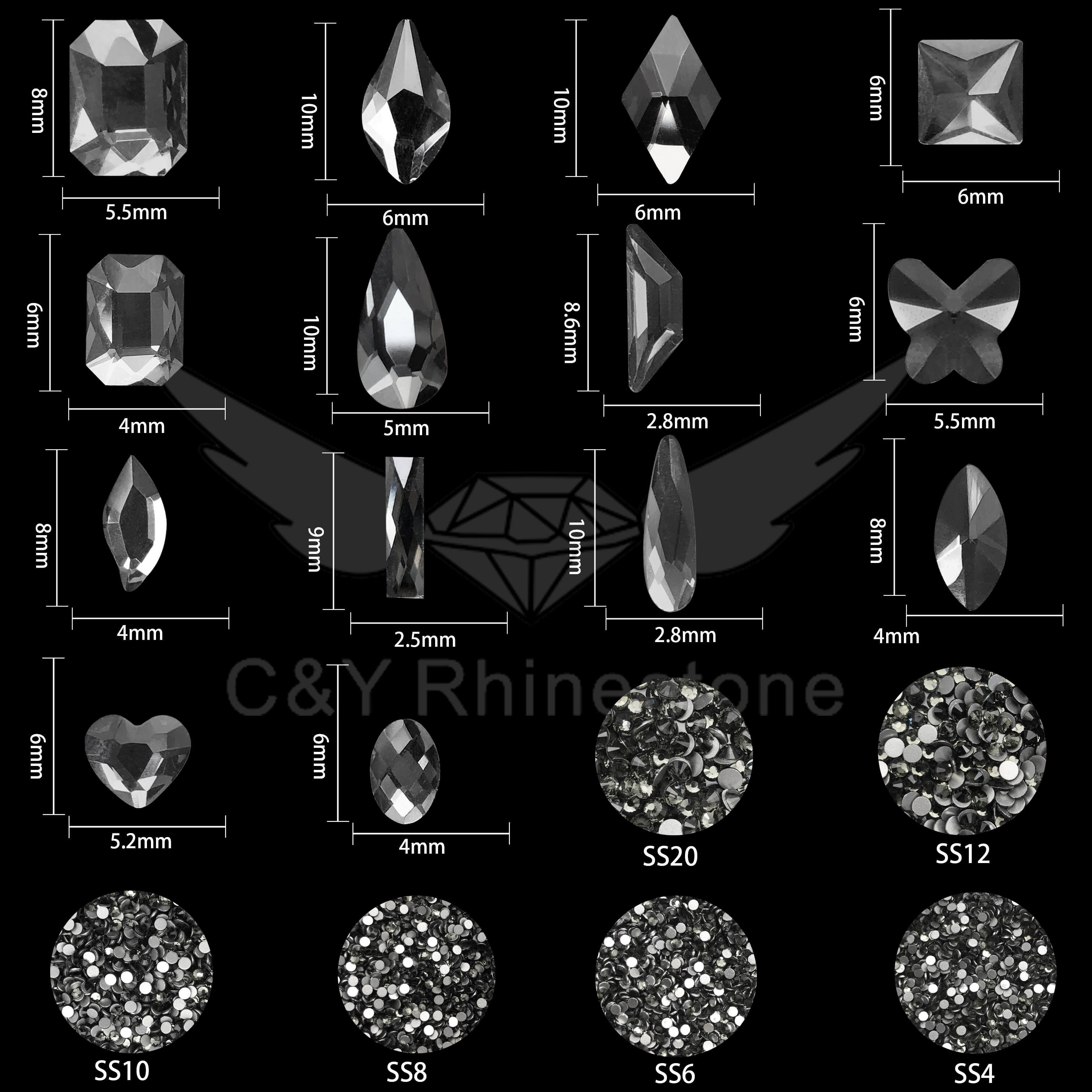 bling nail art