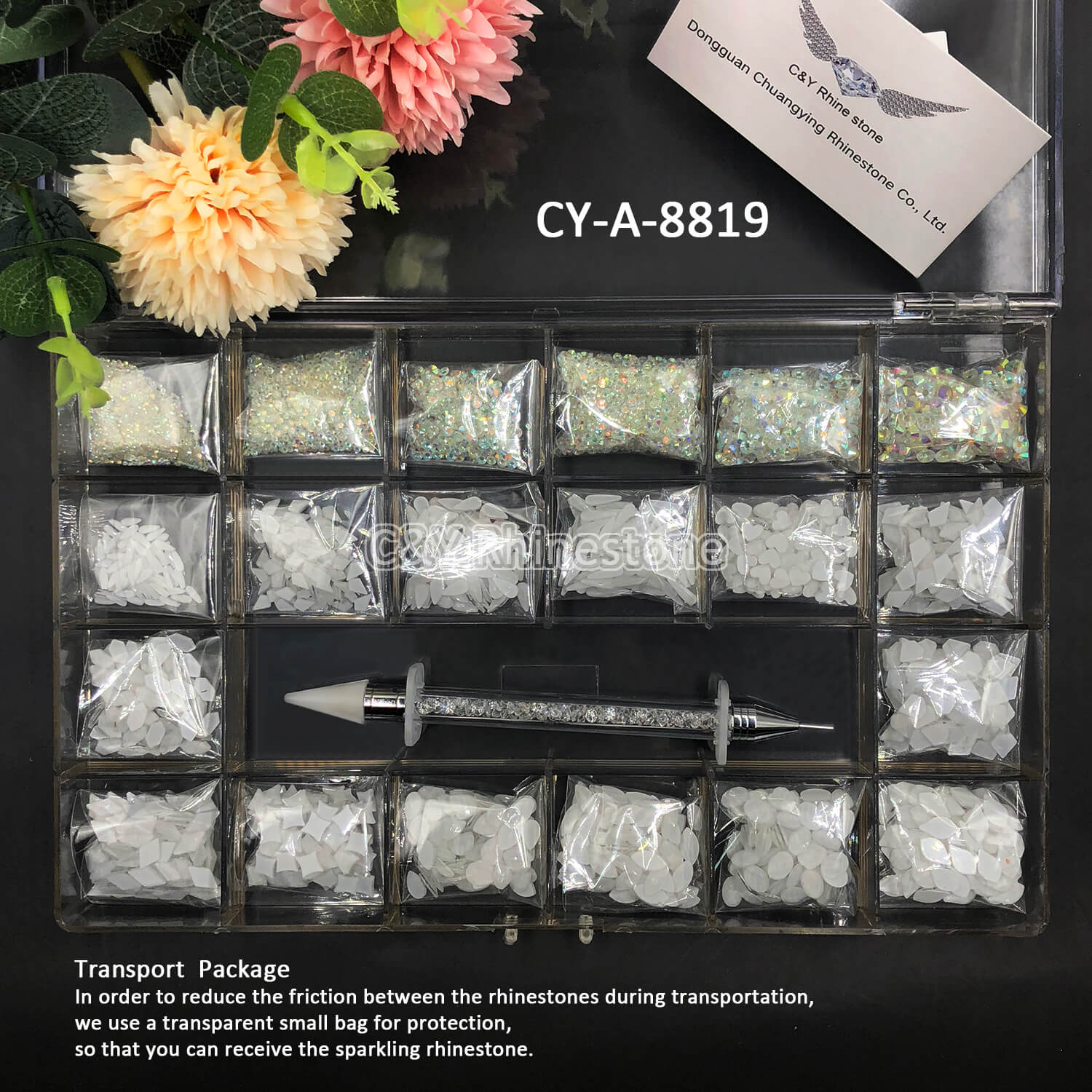 nail crystal diamond