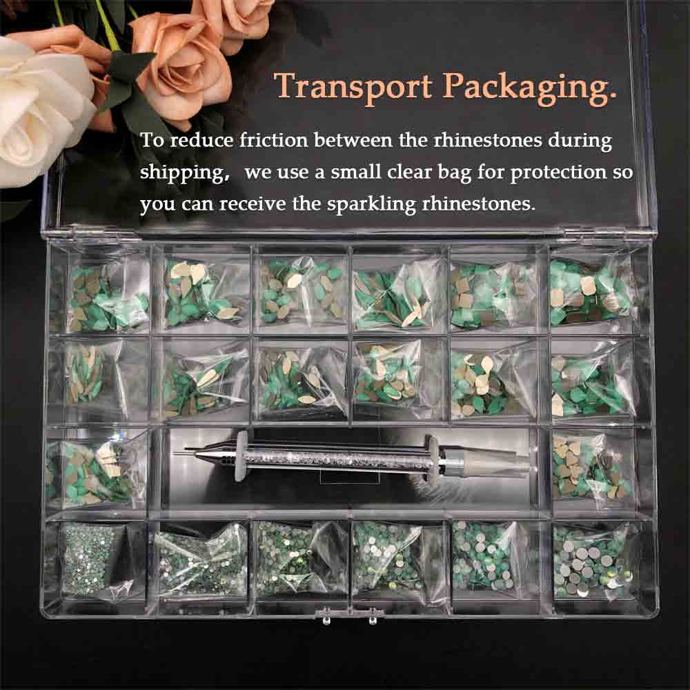 nail rhinestone mixed pack