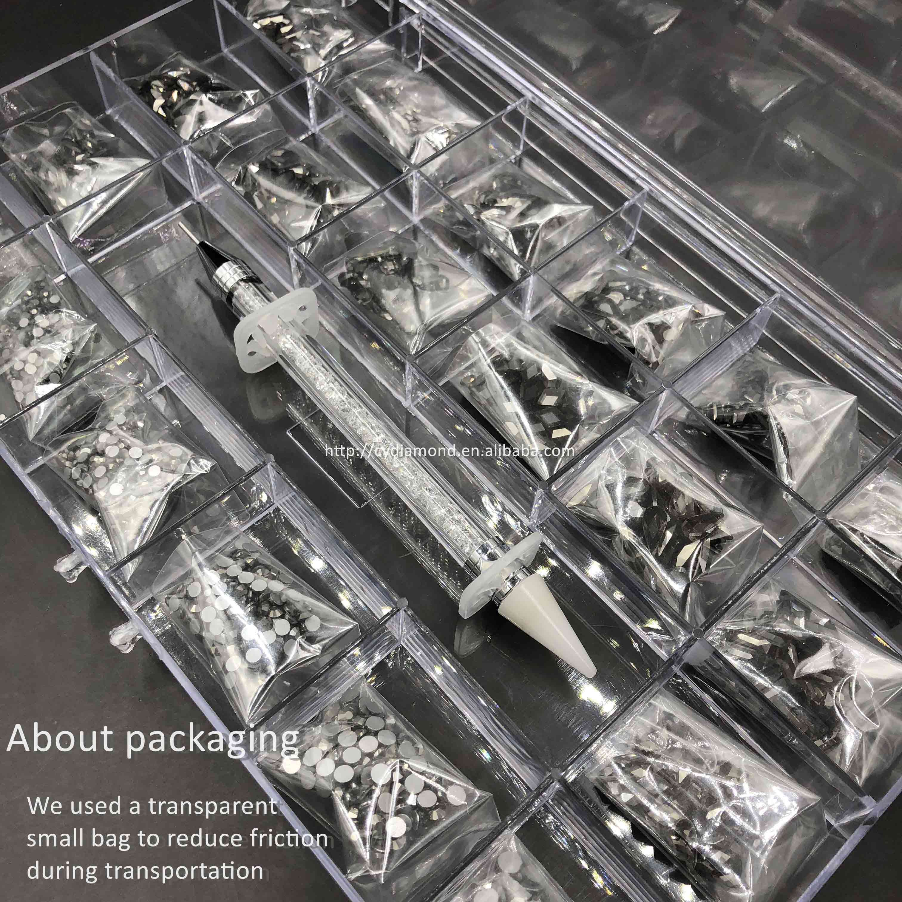 nail rhinestones flatback box