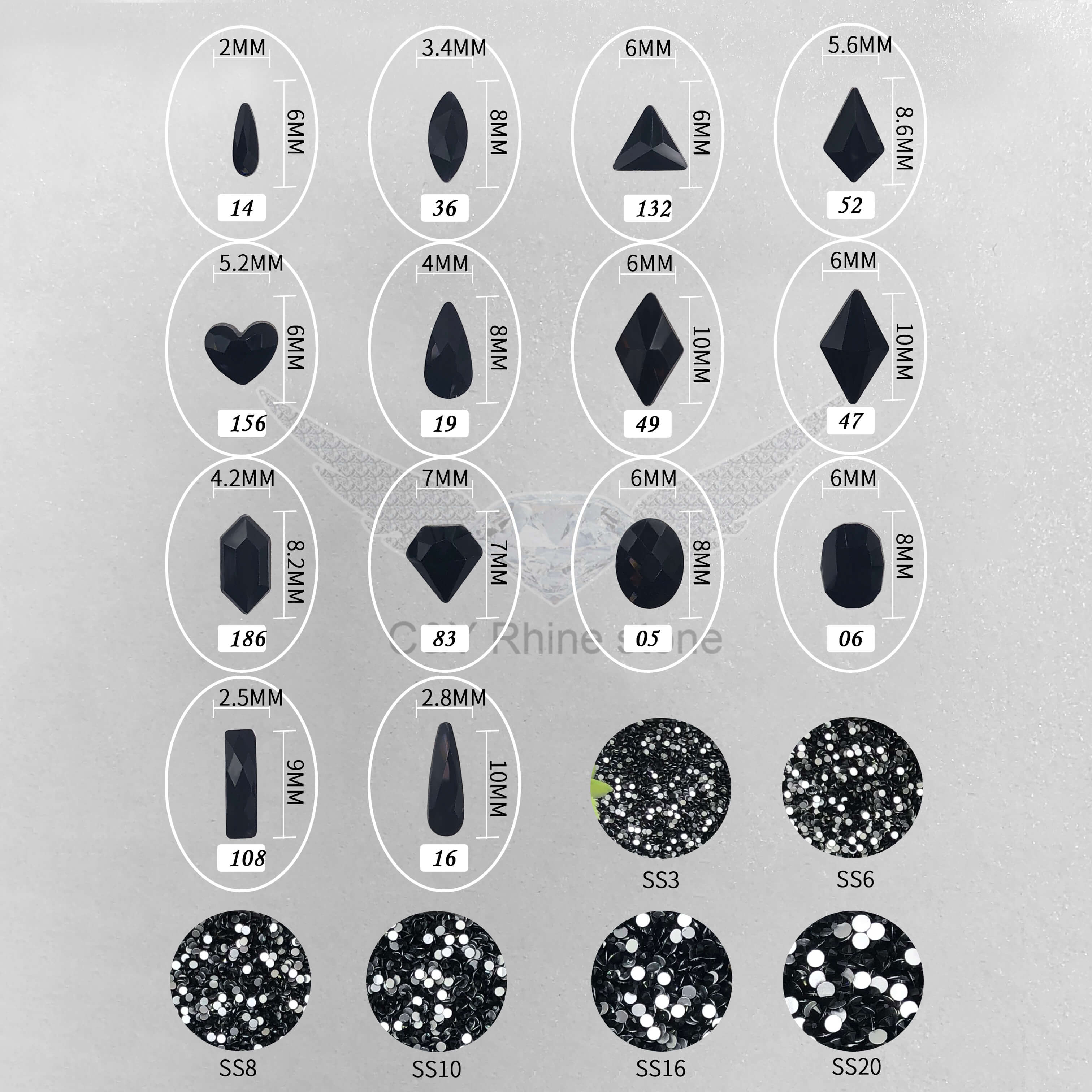 nail stones suppliers