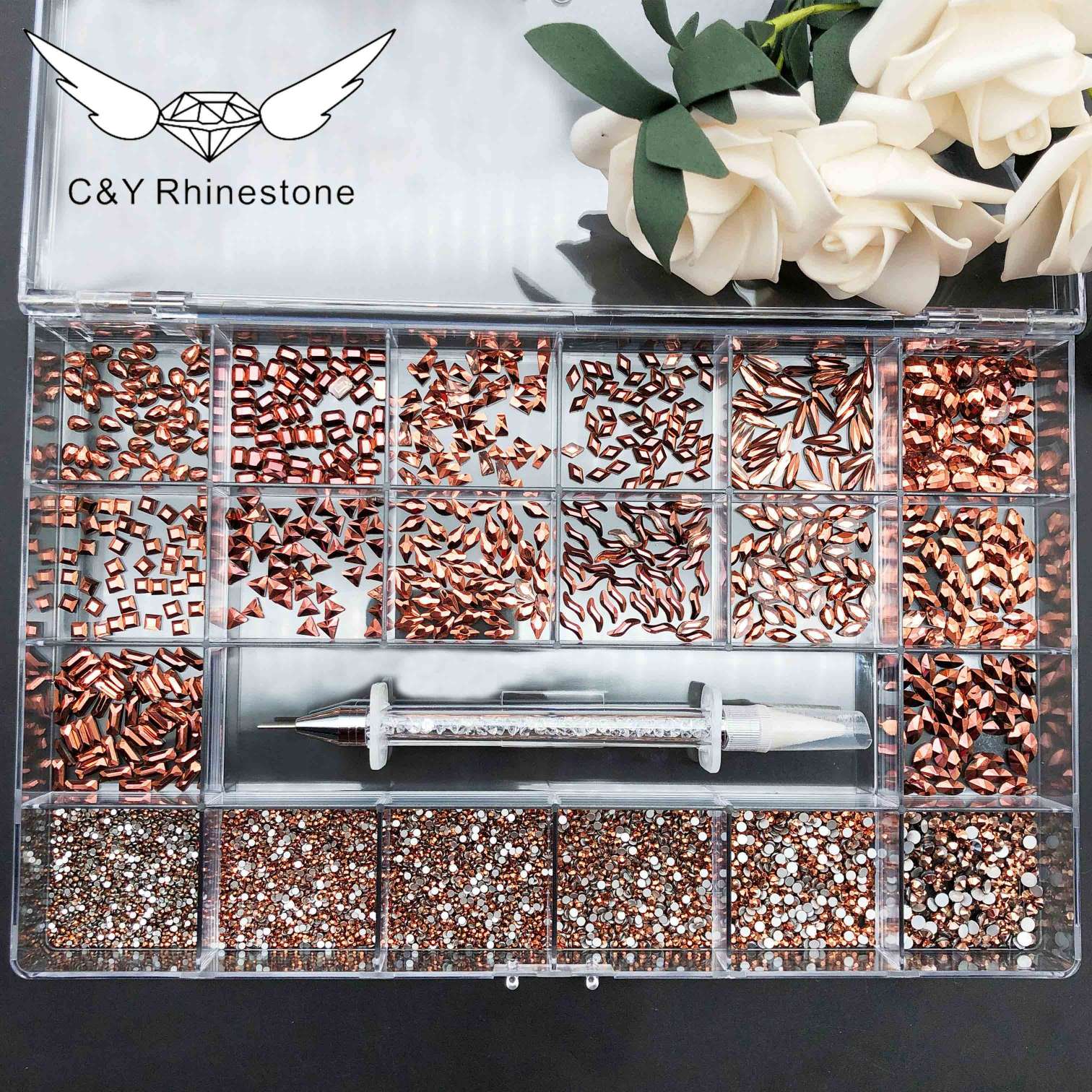 rose gold rhinestones(1)