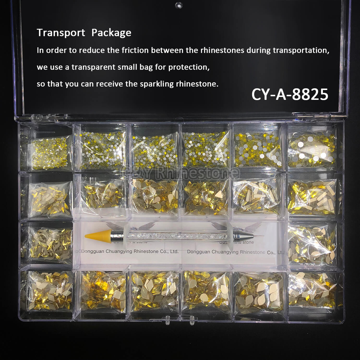 shaped rhinestone kit